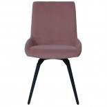 Nevada Medway Swivel Chair - Dusky Pink